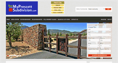 Desktop Screenshot of mountainclub.myprescottsubdivision.com